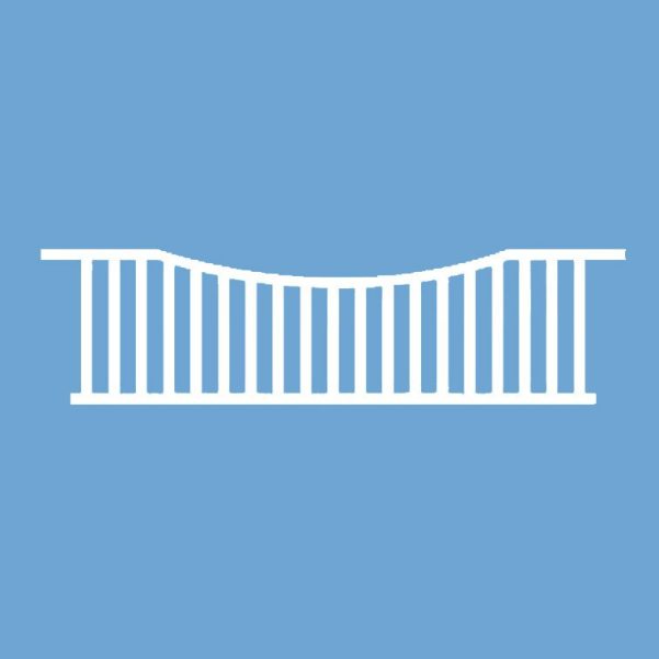 Hanging Curved Top Gate Filler