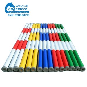 Plastic Covered Wooden Poles - 3m