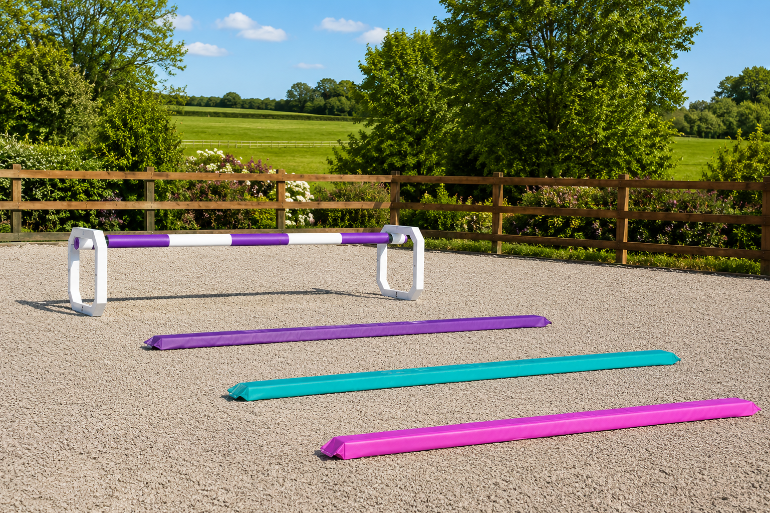 High Quality Powder-Coated Aluminium Cavaletti Training StandsAJ37 Cavaletti (pair) - Image 5