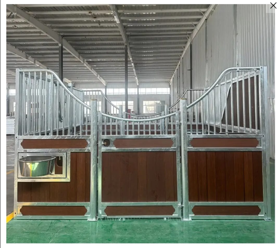 BURGHLEY RANGE Full Curved Stable Front - PSSM 12 foot bamboo (IN STOCK HOT DIPPED GALV OR STAINLESS STEEL ) - Image 2