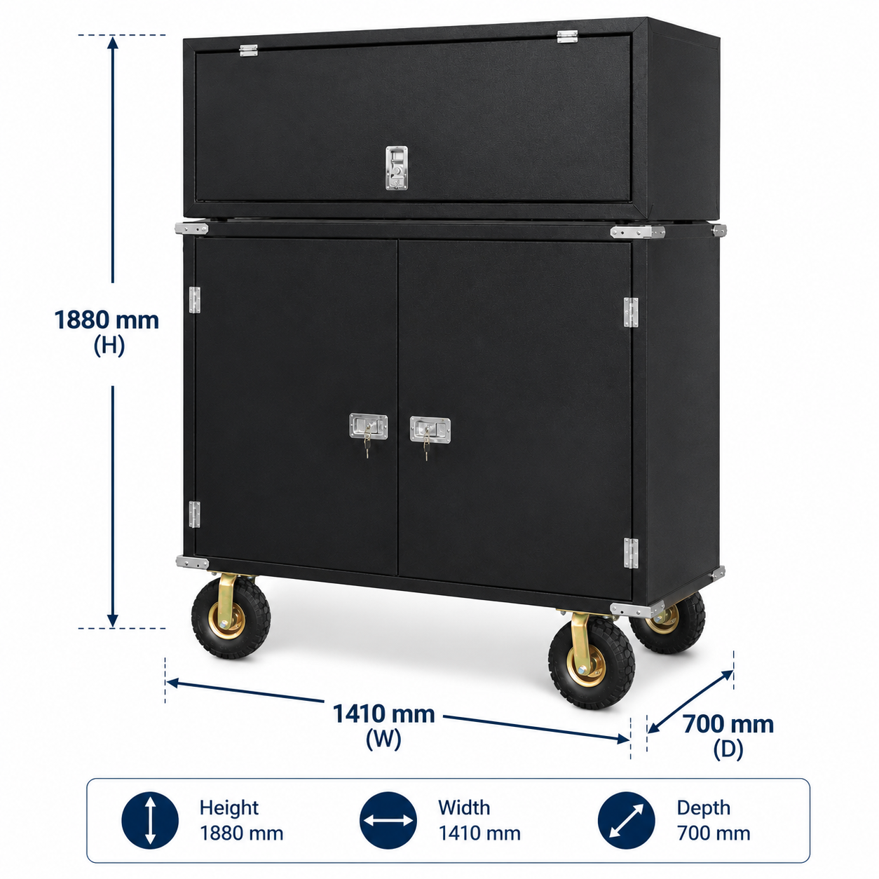 BERTIE® Tack Lockers – Available in Steel or Aluminium IN STOCK - Image 37