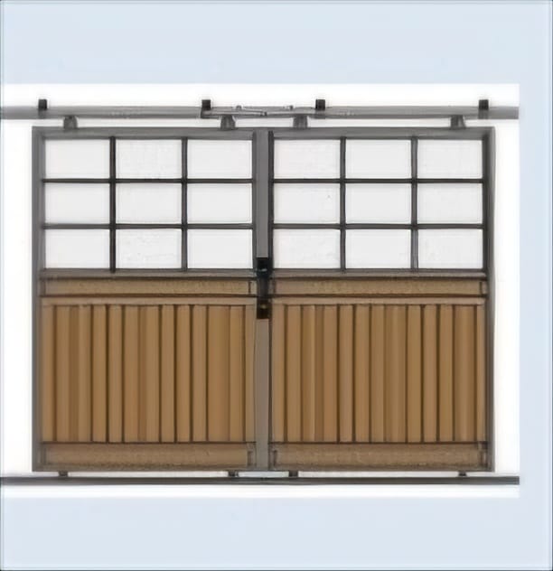 Sliding Barn Door – 3.1 m × 2.72 m Complete Kit IN STOCK