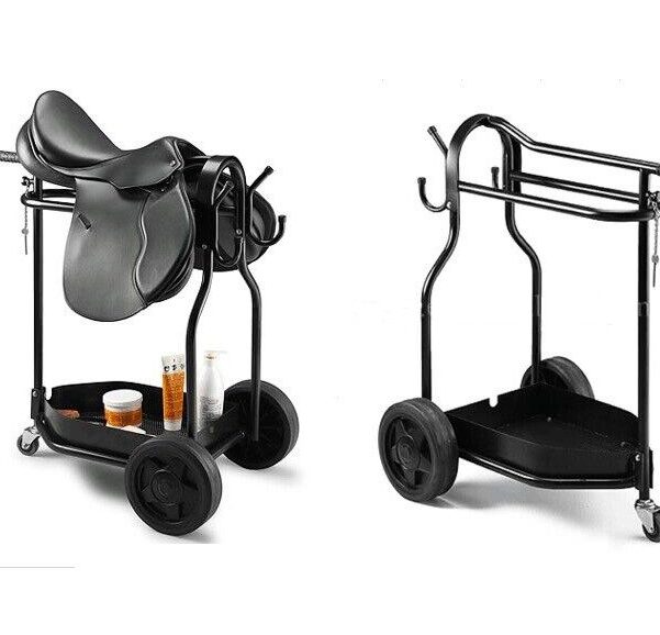 Portable Folding Saddle Trolley