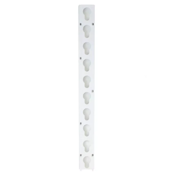 Nylon Keyhole Track 50x15mm length 50cm