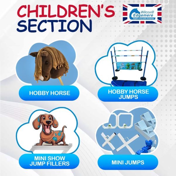 Children's Section - Hobby Horses & Show Jumps