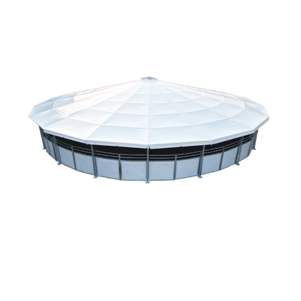 Lunge Pen or Horse Walker Roof with PVC Fabric