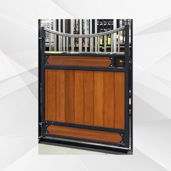 PSMM 1200 x 1450 Stable Door Top Part Stainless tube 24mm Bamboo