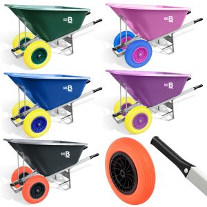 Bertie Barrow 200 litre twin wheel