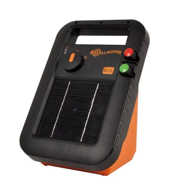S16 Solar energiser with battery (0.16J - Solar)