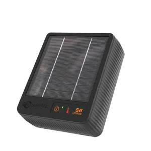 S6li Solar energiser with battery (0.08J - Solar) Product number: 349008