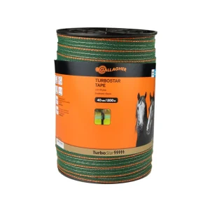 Product number: 010516 TurboStar tape 40 mm (green, 200 metres)