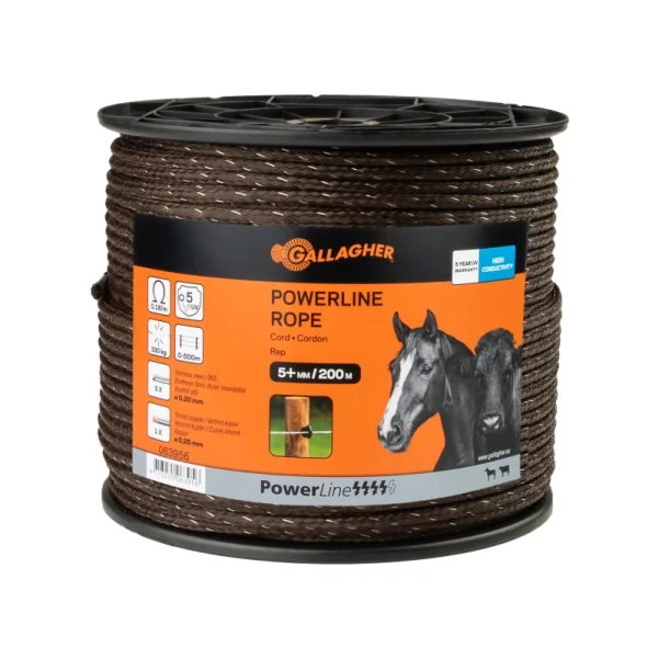 Product number: 063956 PowerLine Rope (white, 200 meter)