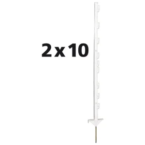 Product number: 069330 Duopack Vario post 1,00m White (2x10)