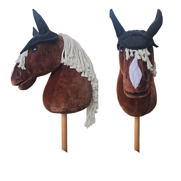 Equimed Crochet Fly Hood – Made to Fit Your Standard and Mini Hobby Horses