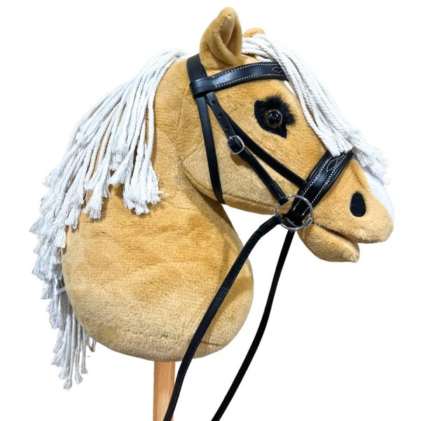 Equimed English Leather Hobby Horse Bridle – Fits Our Standard and Medium Range