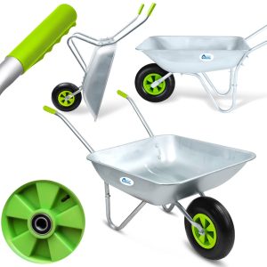 65 Litre Heavy Duty Wheelbarrow Garden Cart – Tough Long-Lasting Build