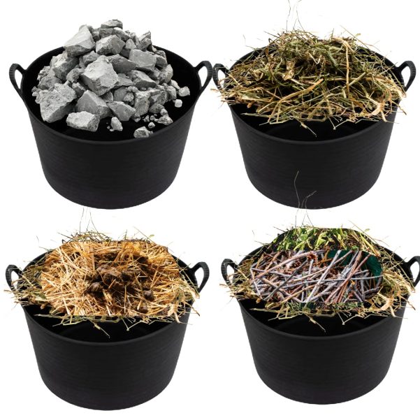 Xtrade Flexi Tub Black – 42L Pack pf 4