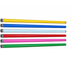 Plastic Show jump poles in packs of 2, 4 or 6. Lightweight, durable and ideal for arena training, pony clubs and home use.