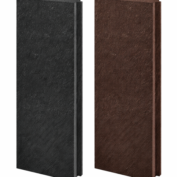 Recycled Plastic T&G stable Board brown/Black