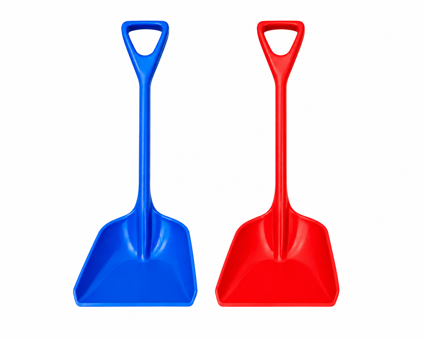Bertie Barrow Heavy Duty Plastic Snow Shovel – 60cm Y Handle – Garden, Stable & Snow Scoop - Image 2