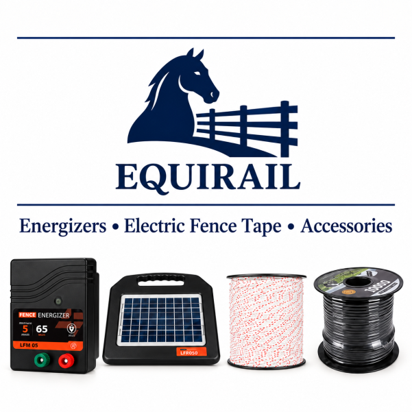 Equirail Electric Posts, Energizers, Accessories