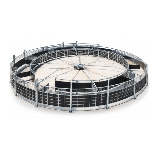 Premium Horse Walker Fence Panels with Rubber Sheets